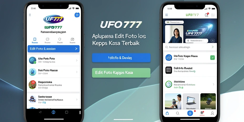 Tampilan antarmuka UFO777 untuk Edit Foto Kertas Kaca yang menarik.