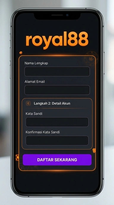 Daftar Akun Baru royal88 untuk Pengguna Android